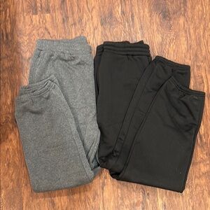 Kids' Black and Gray Bottoms